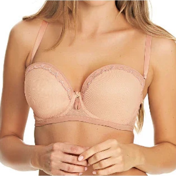 FREYA IDOL ALLURE full figure 34J convertible underwire strapless multiway bra - Picture 6 of 12